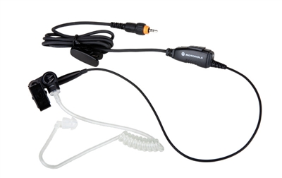 Motorola HKLN4487A CLP Surveillance Style PTT Earpiece